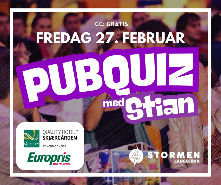 Pubquiz med Stian